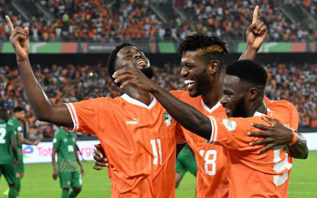 Người hùng AFCON chiến thắng bệnh ung thư thế nào?- Ảnh 5. Bờ Biển Ngà giành chiến thắng ở trận mở màn Afcon 2023