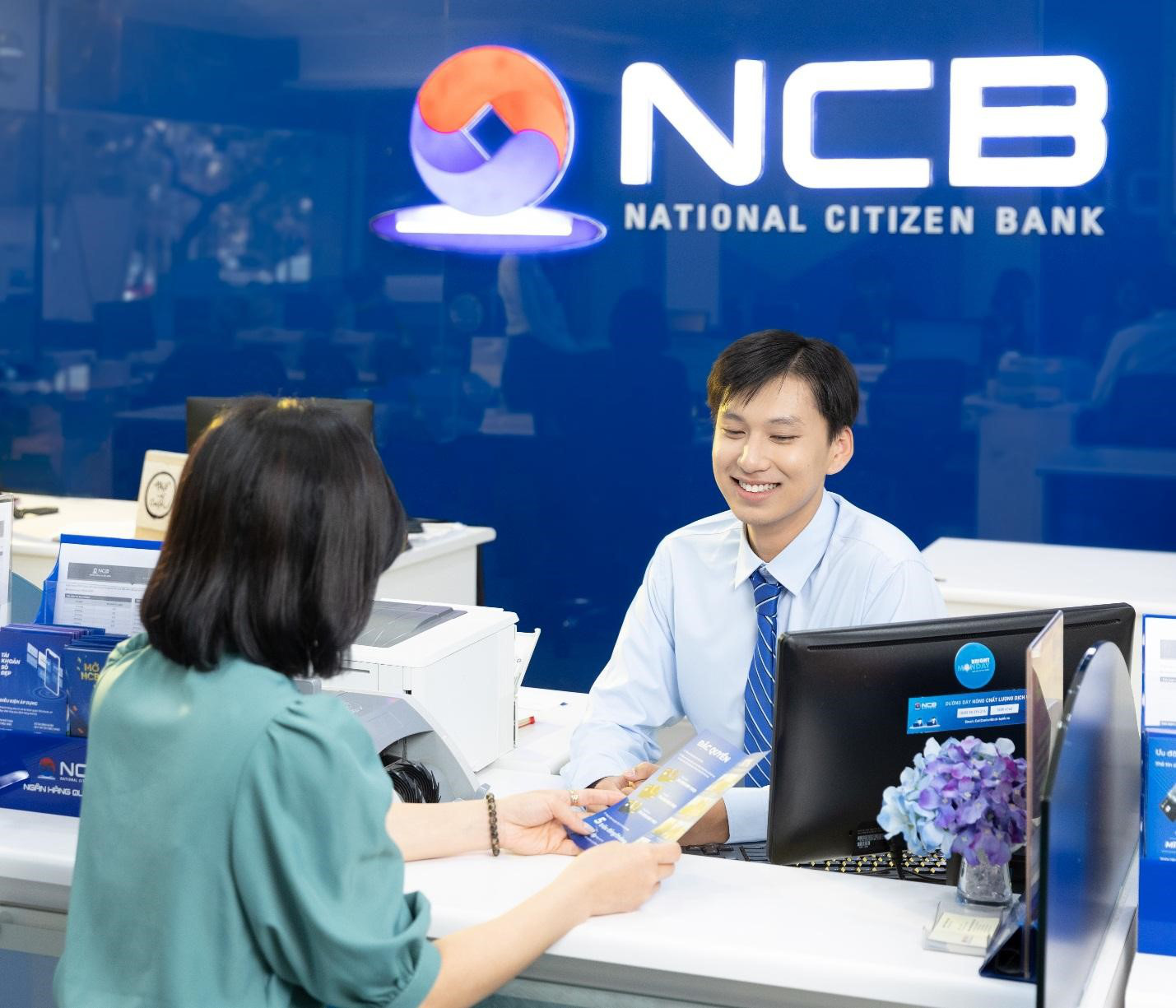 NCB tặng ngay lì xì cho khách hàng chuyển tiền quốc tế hoặc gửi tiết kiệm tại quầy từ ngày 15-2 đến 21-2-2024