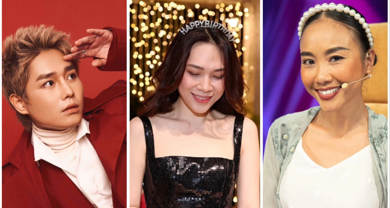 左から右へ: Tang Duy Tan、My Tam、Doan Trang - 写真: Facebook アーティスト