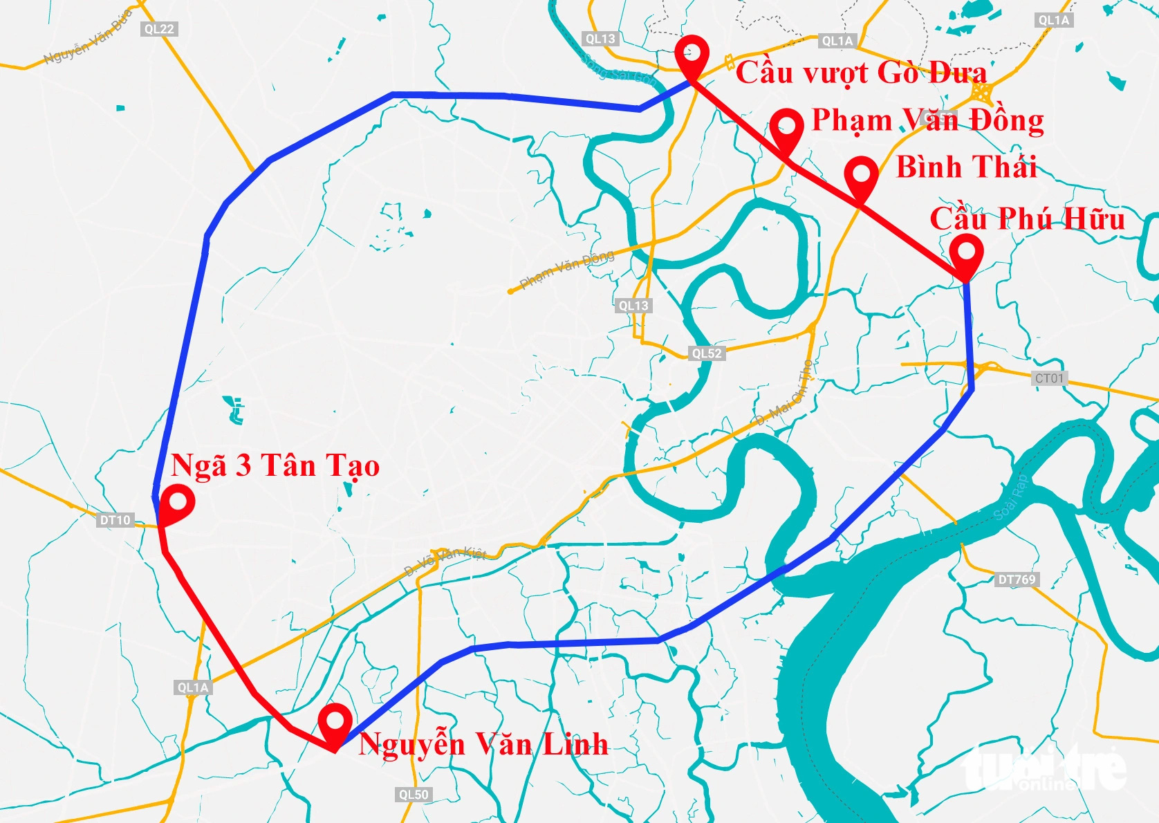 2,7km Vành đai 2 ở TP Thủ Đức 6 năm chưa xong, nhìn hiện trường mà đau ...
