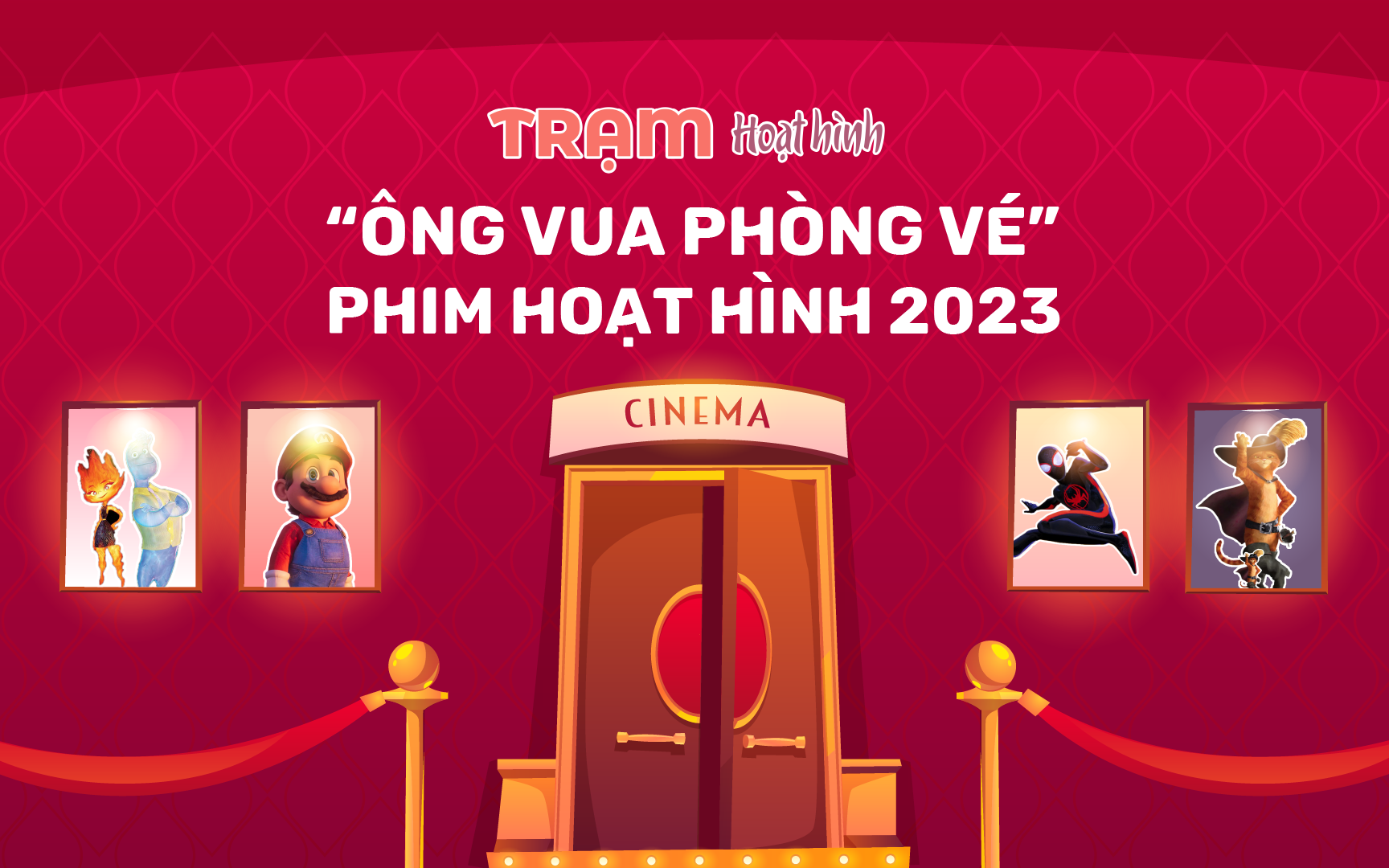 "Chốt sổ" những bộ phim hoạt hình ăn khách nhất phòng vé năm 2023