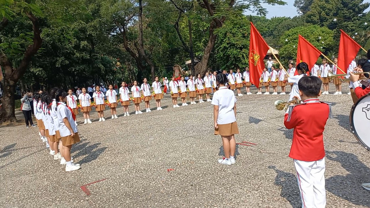 Trường THCS Nguyễn Gia Thiều, THCS Hưng Long toả sáng trong hội thi Nghi thức Đội- Ảnh 8.