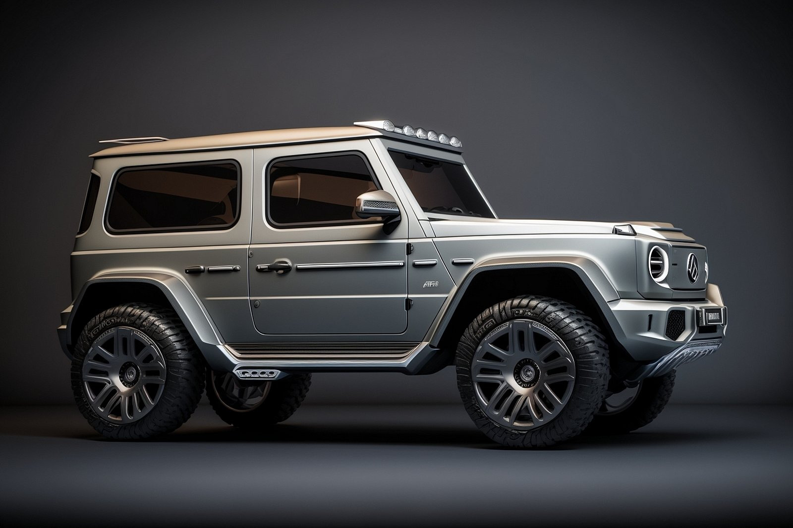 Mercedes-Benz G-Class cỡ nhỏ chỉ chạy điện, bỏ động cơ đốt trong