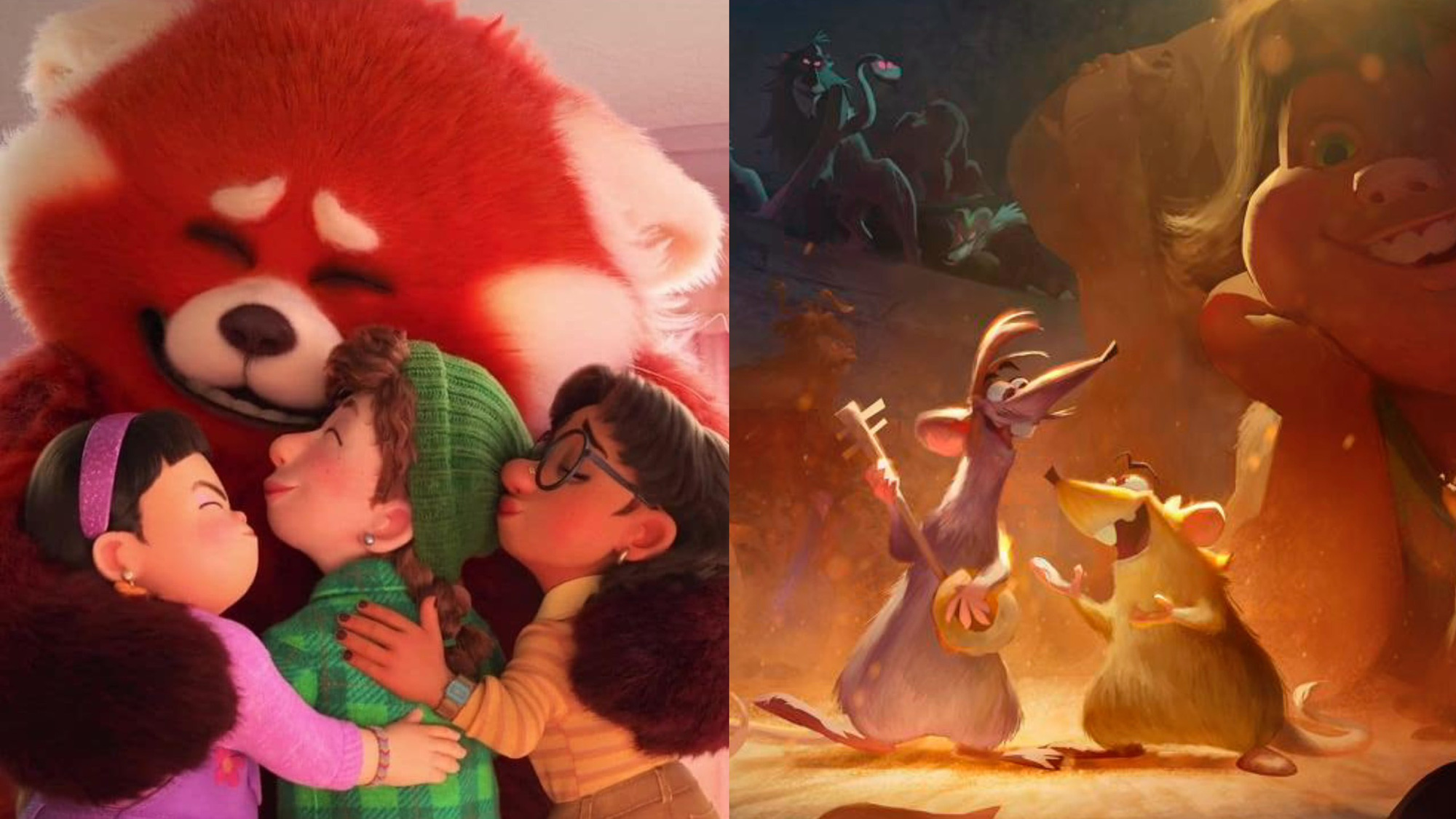 『ターニング・レッド』と『アニマル・アリーナ』は、テト期間中に非常に期待されている 2 つのアニメーション映画です - 写真: CGV