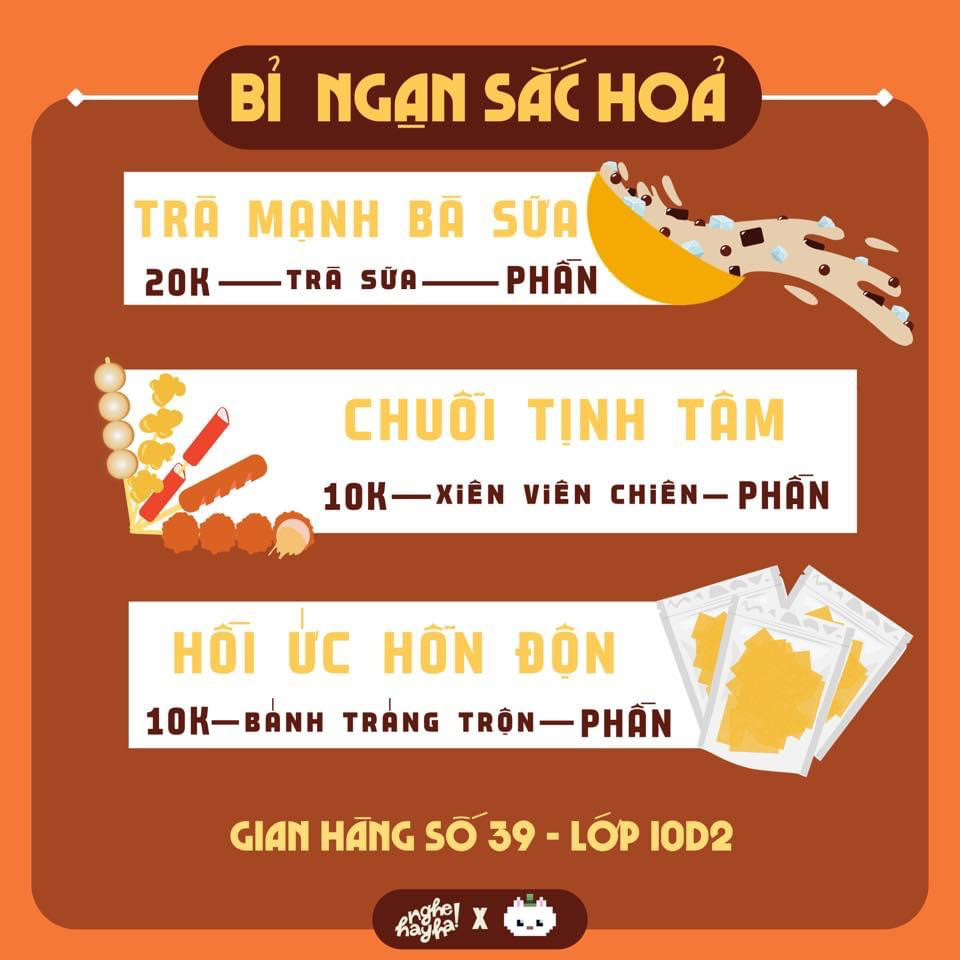 Teen THPT Nguyễn Hữu Huân khoe menu cực ngon trước thềm Hội chợ dân gian- Ảnh 10.