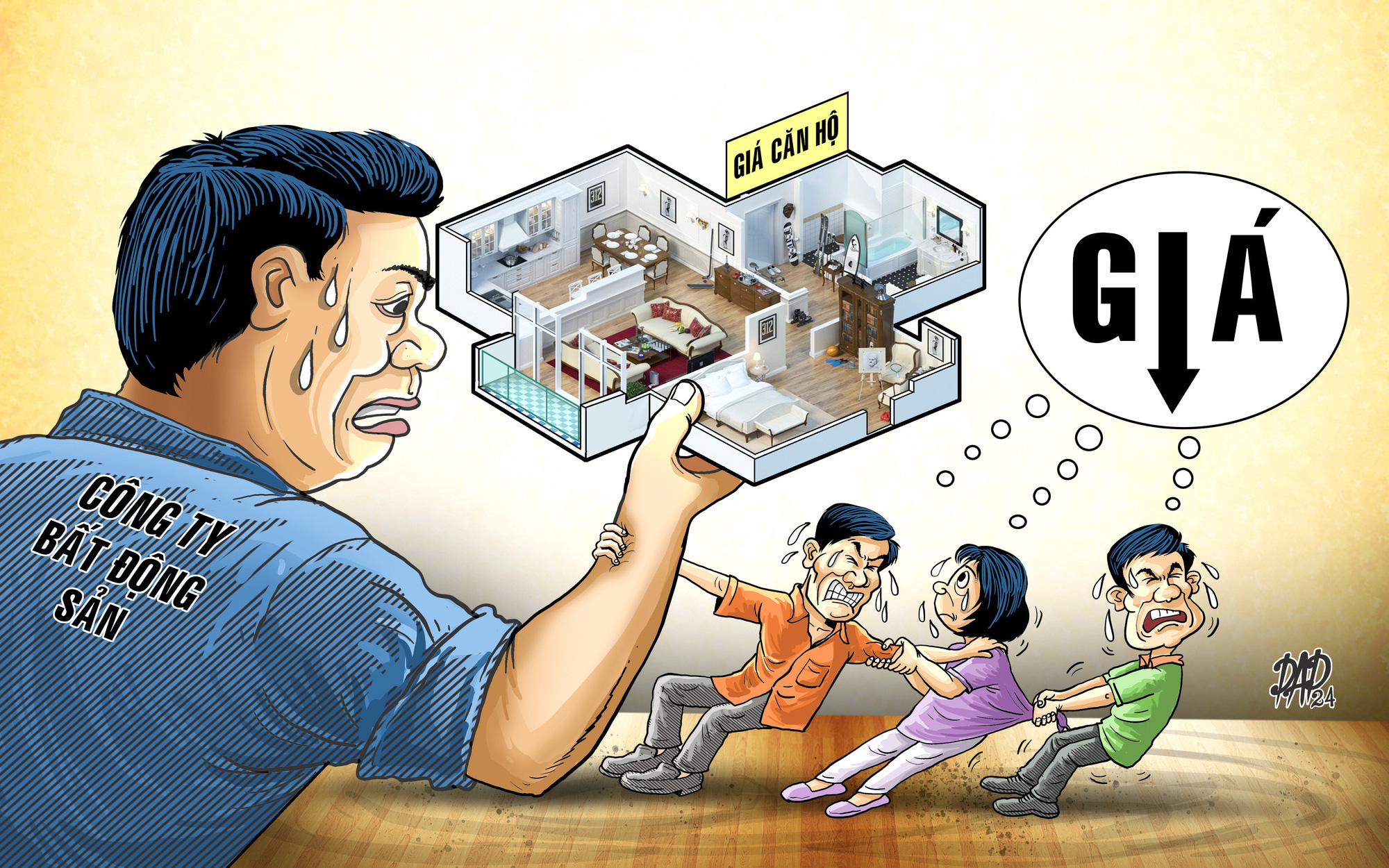 Bất chấp khó khăn, doanh nghiệp bất động sản vẫn tung hàng ngàn căn hộ- Ảnh 3. Giá bất động sản: Nơi cần không giảm, giảm mạnh nơi người dân không về ở