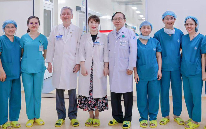 TS Đỗ Nguyên Tín - 'bàn tay vàng' trong giới can thiệp tim bẩm sinh- Ảnh 3. Bào thai được thông tim thành công là thành tựu y tế nổi bật của Việt Nam