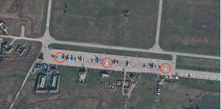 Căn cứ Primorsko-Akhtarsk được vệ tinh chụp vào ngày 28-12-2023. - Ảnh: PLANET LABS PBC Căn cứ Primorsko-Akhtarsk được vệ tinh chụp vào ngày 28-12-2023 - Ảnh: PLANET LABS PBC