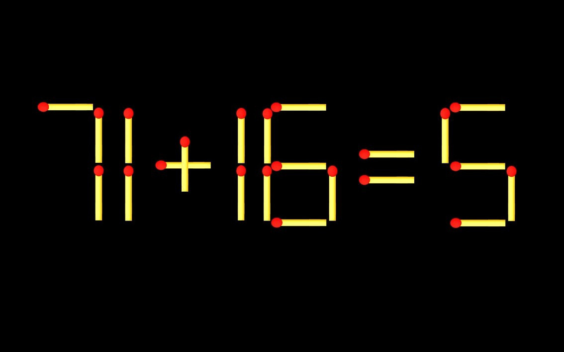 Thử tài IQ: Di chuyển một que diêm để 11+17=8 thành phép tính đúng - Ảnh 8.