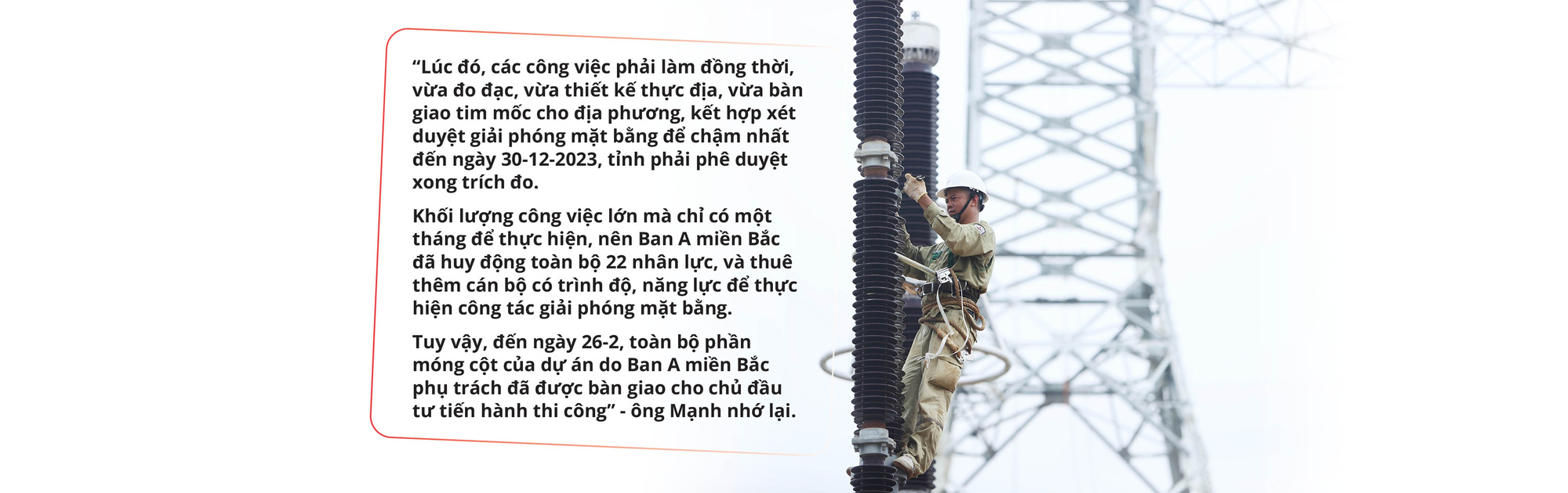 Đường dây 500kV mạch 3: Thần tốc để tiết kiệm - Ảnh 7.