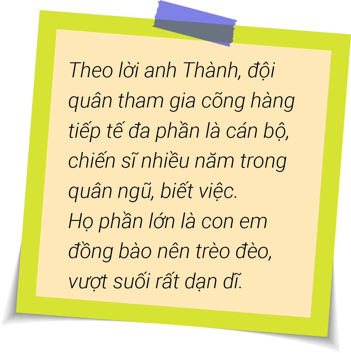 Cõng nhu yếu phẩm tiếp tế đồng bào vùng sạt lở - Ảnh 6.