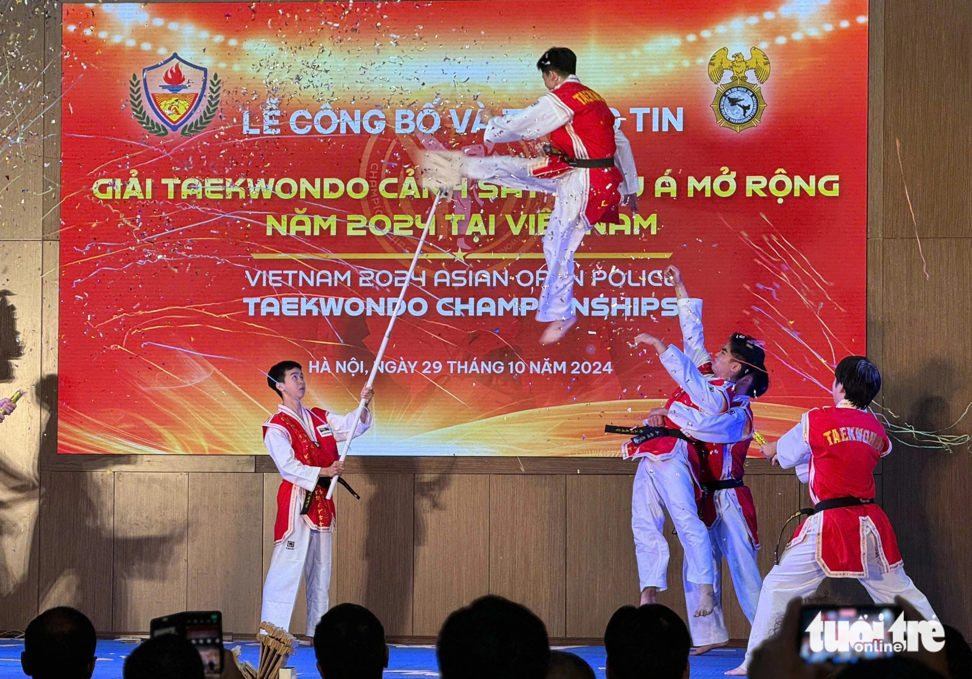 Bộ Công an đăng cai tổ chức Giải Taekwondo cảnh sát châu Á mở rộng năm 2024 - Ảnh 2.