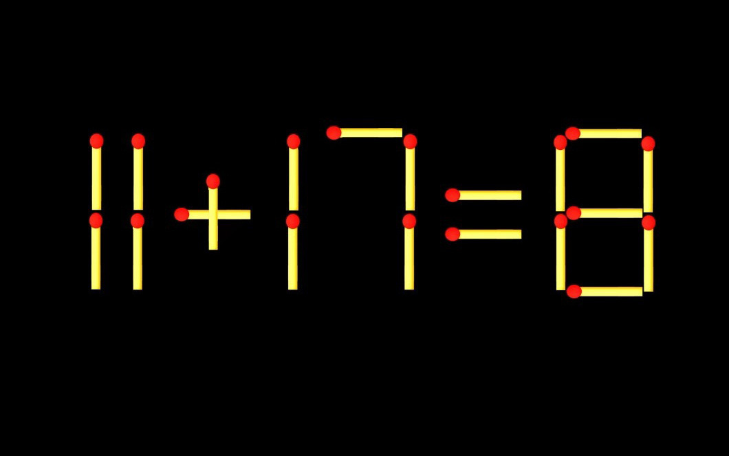 Thử tài IQ: Di chuyển một que diêm để 7-17=6 thành phép tính đúng - Ảnh 7.