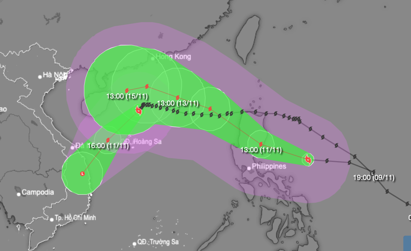 Biển Đông khả năng đón liên tiếp hai cơn bão số 8 và số 9 - Ảnh 1.