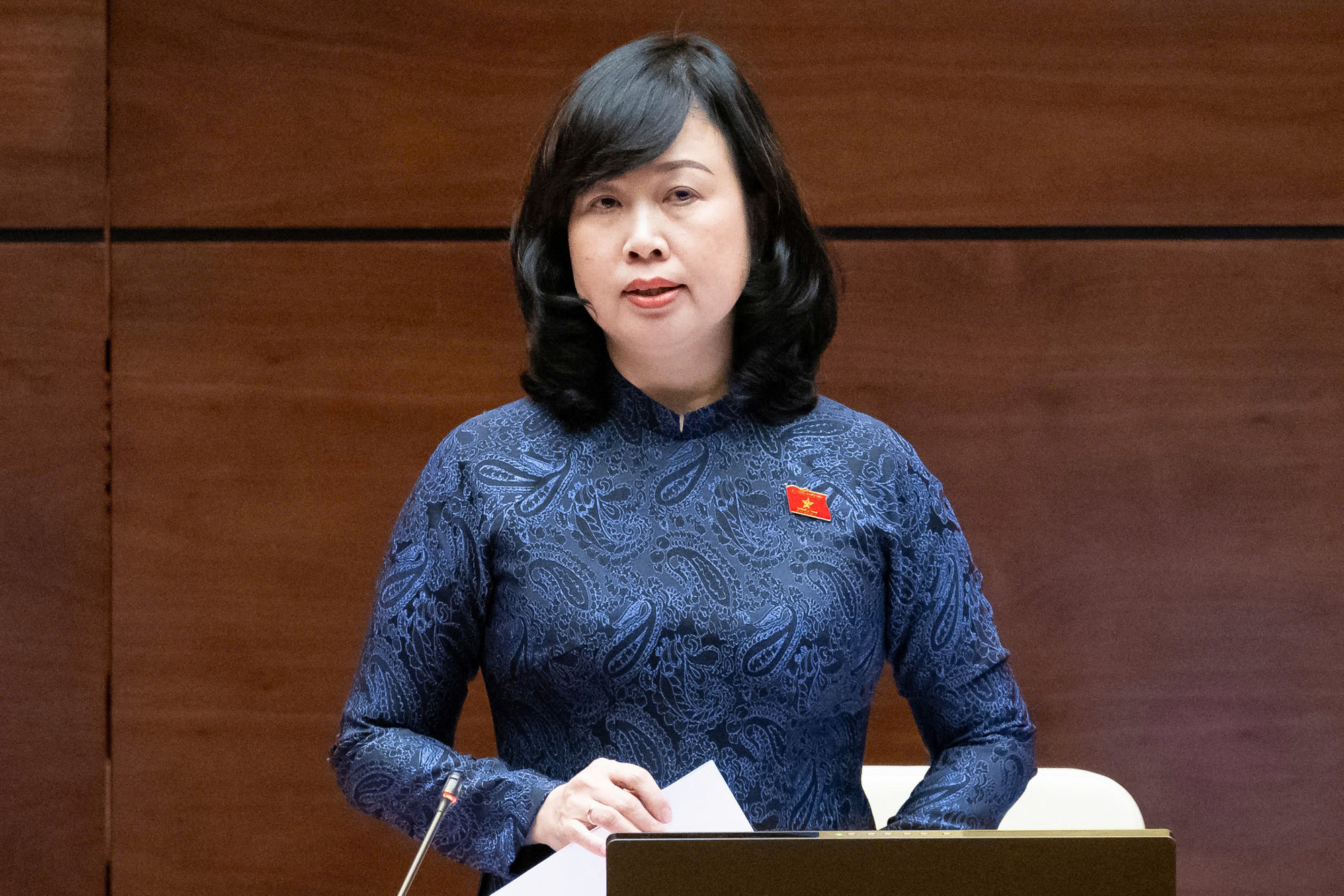 Bộ trưởng Đào Hồng Lan: Quan điểm nhất quán đề xuất cấm thuốc lá điện tử - Ảnh 1.