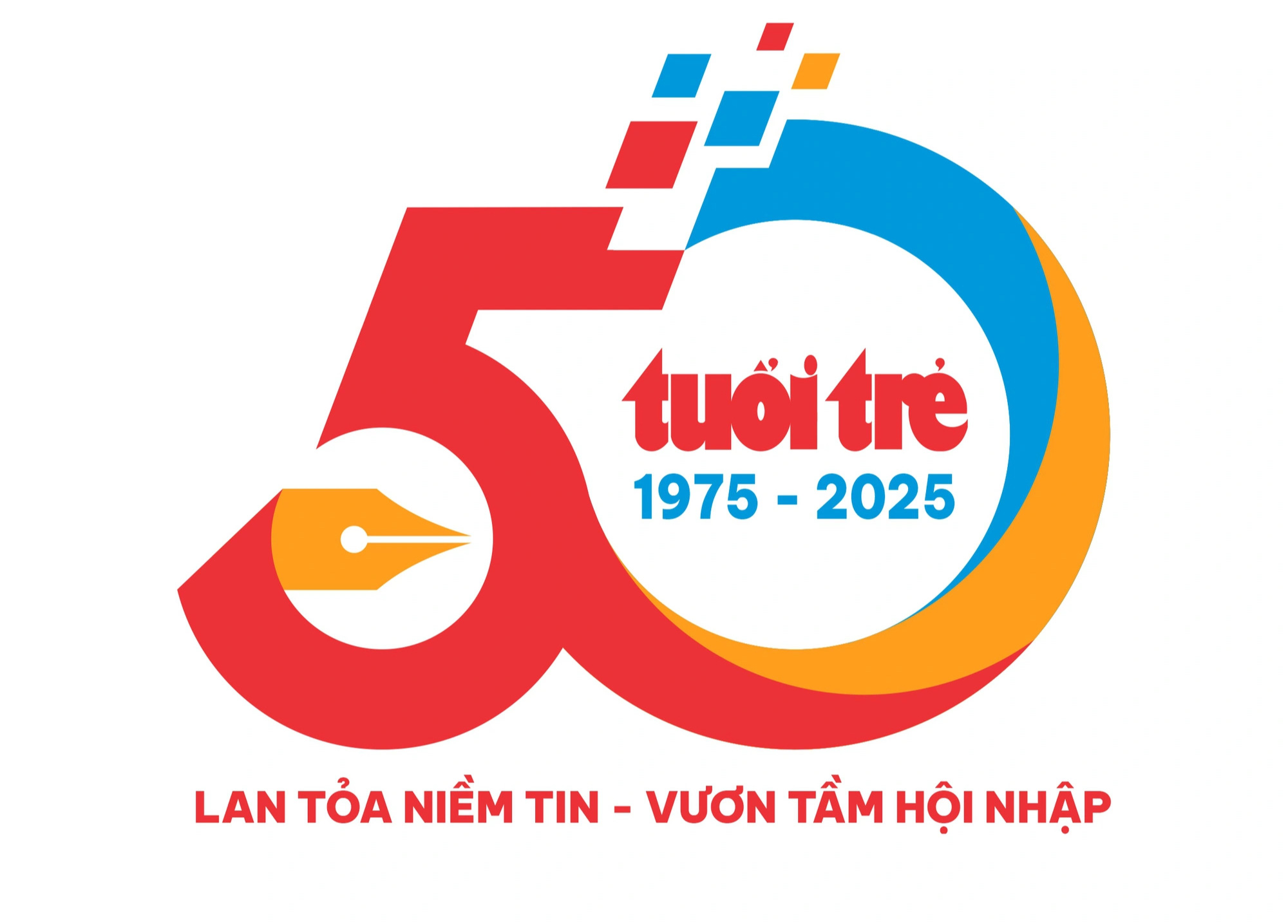 Những thiết kế logo, ý tưởng slogan cuối bạn đọc gửi báo Tuổi Trẻ nhân kỷ niệm 50 năm thành lập - Ảnh 18.