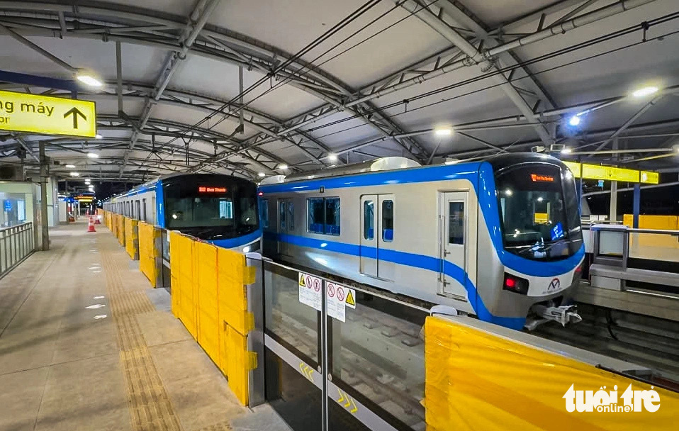 Những ngày metro số 1 chạy thử như thật, 4 phút 30 giây có 1 chuyến - Ảnh 3.