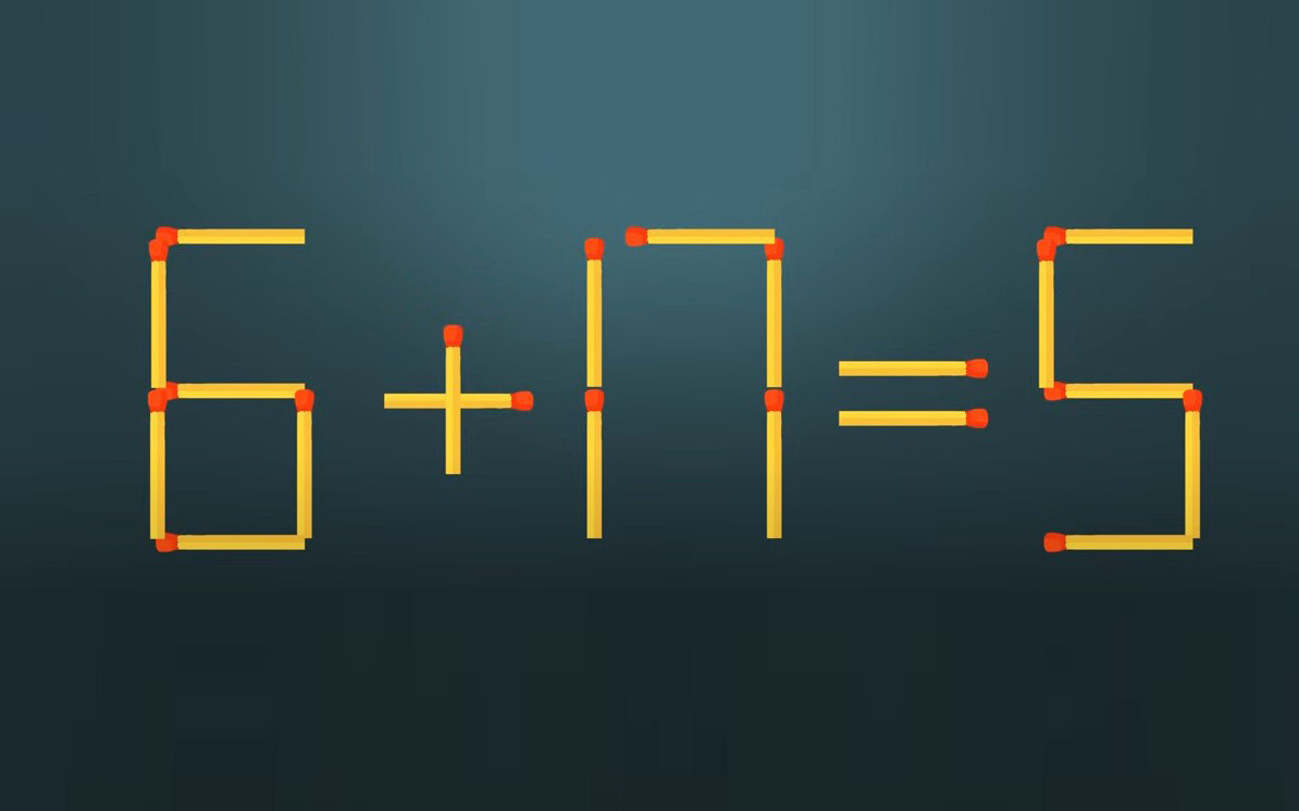 Thử tài IQ: Di chuyển một que diêm để 5+8=4 thành phép tính đúng - Ảnh 2.