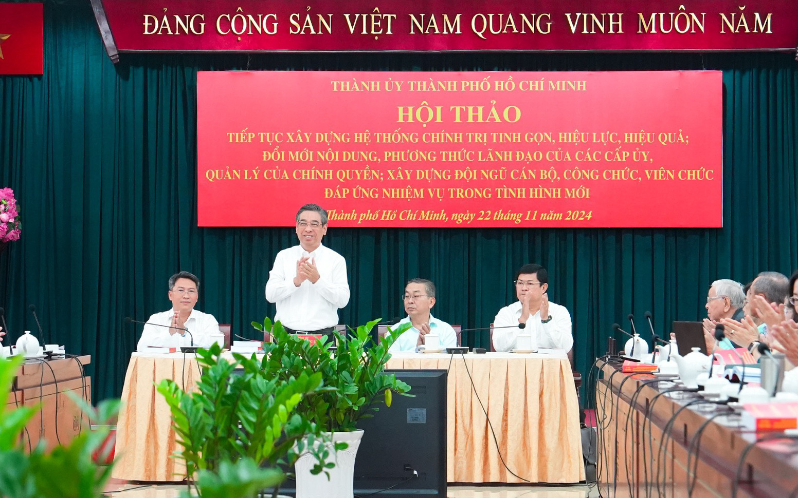 Thành lập Ban Tuyên giáo và Dân vận Thành ủy TP.HCM do ông Nguyễn Mạnh Cường làm trưởng ban  - Ảnh 2.