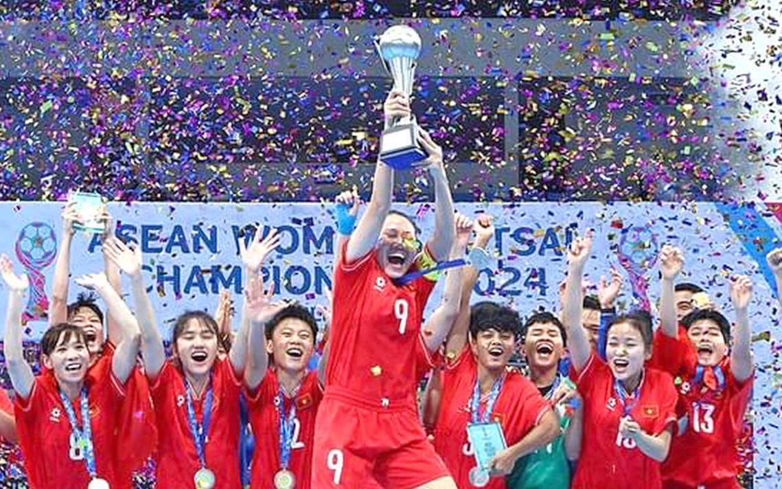 Tuyển futsal nữ Việt Nam bắt đầu cho World Cup - Ảnh 4.