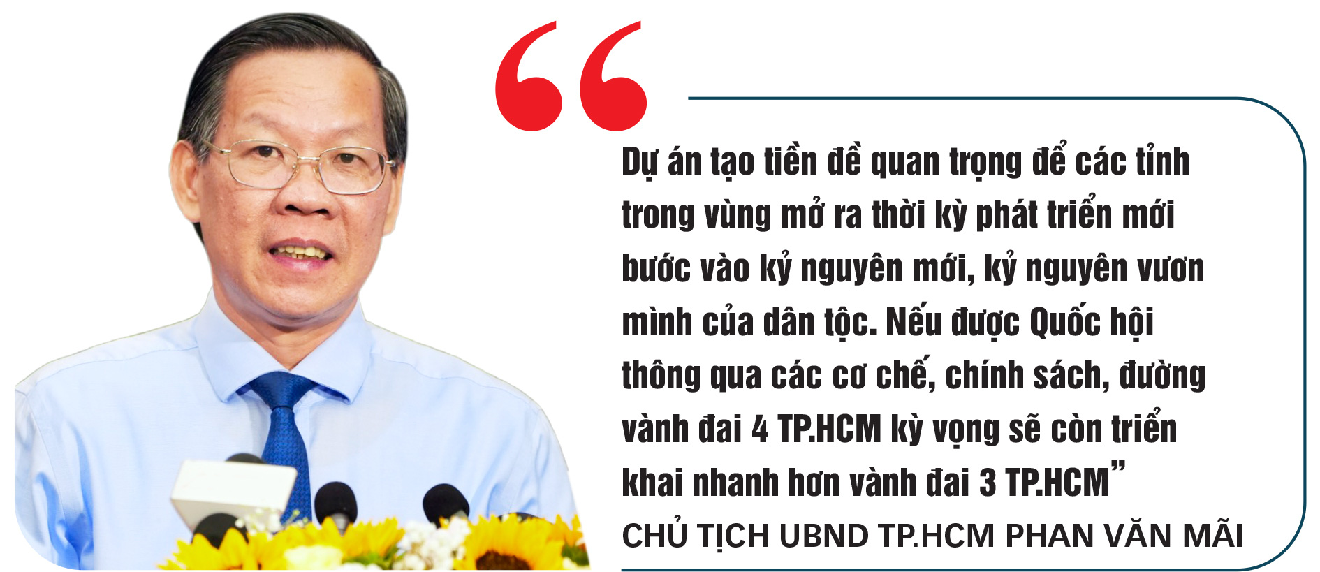 Chủ tịch TP.HCM Phan Văn Mãi: Hợp lực cao nhất để làm đường vành đai 4 TP.HCM - Ảnh 5.