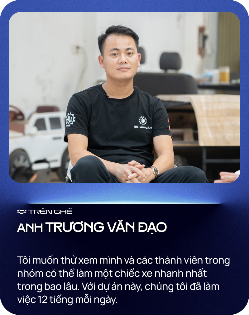 'Cha đẻ' VinFast VF 7 bằng gỗ: 'Chi phí bằng tiền 100 triệu nhưng không bằng chất xám bỏ ra' - Ảnh 3.