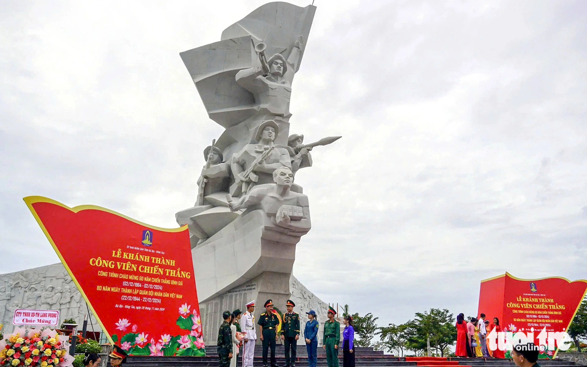 Khánh thành công viên chiến thắng tại Bà Rịa -  Vũng Tàu trị giá hơn 110 tỉ đồng - Ảnh 1.