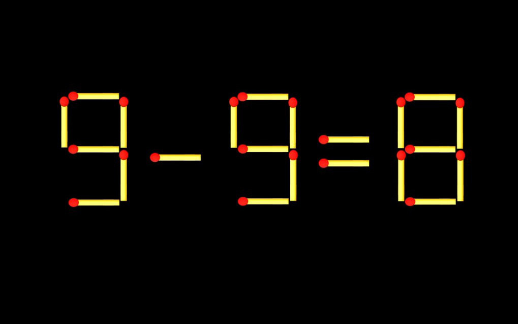 Thử tài IQ: Di chuyển một que diêm để 3-8=5 thành phép tính đúng - Ảnh 3.