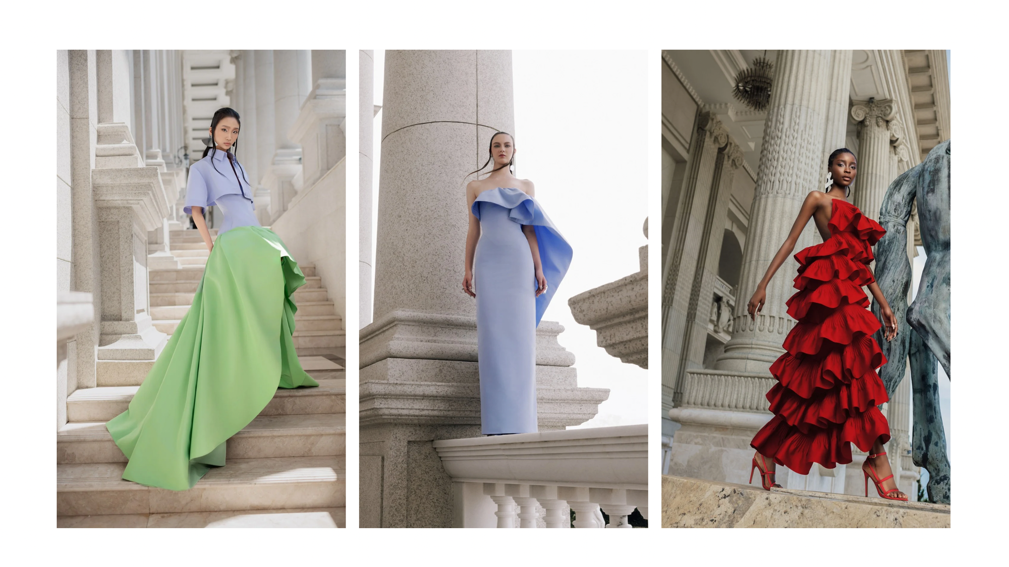 La collection inspirée de la musique classique de Cong Tri publiée dans le magazine Vogue - Photo 4. Bộ sưu tập lấy cảm hứng từ âm nhạc cổ điển của Công Trí đăng trên tạp chí Vogue - Ảnh 5.