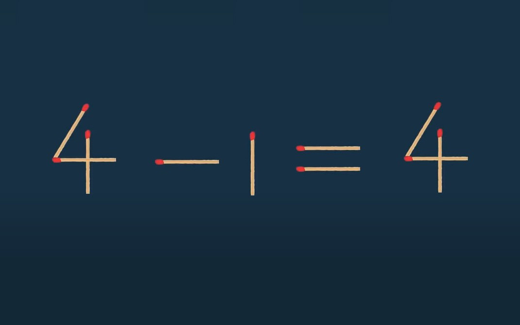 Thử tài IQ: Di chuyển một que diêm để 0-3=41 thành phép tính đúng - Ảnh 7.