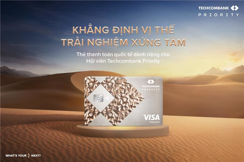 Tận hưởng phong cách sống với thẻ thanh toán Techcombank Priority - Ảnh 1.