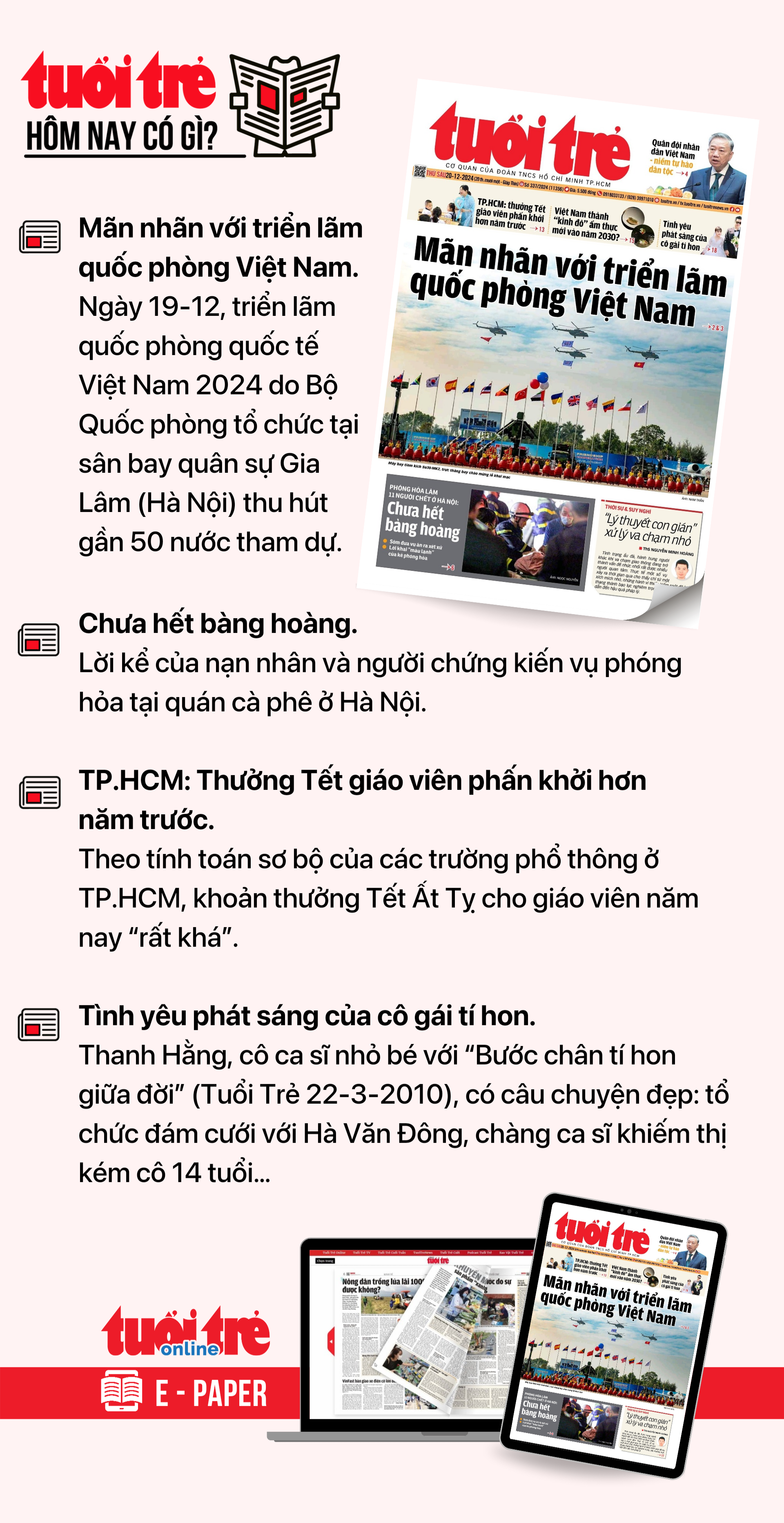 Tin tức sáng 20-12 - Ảnh 3.