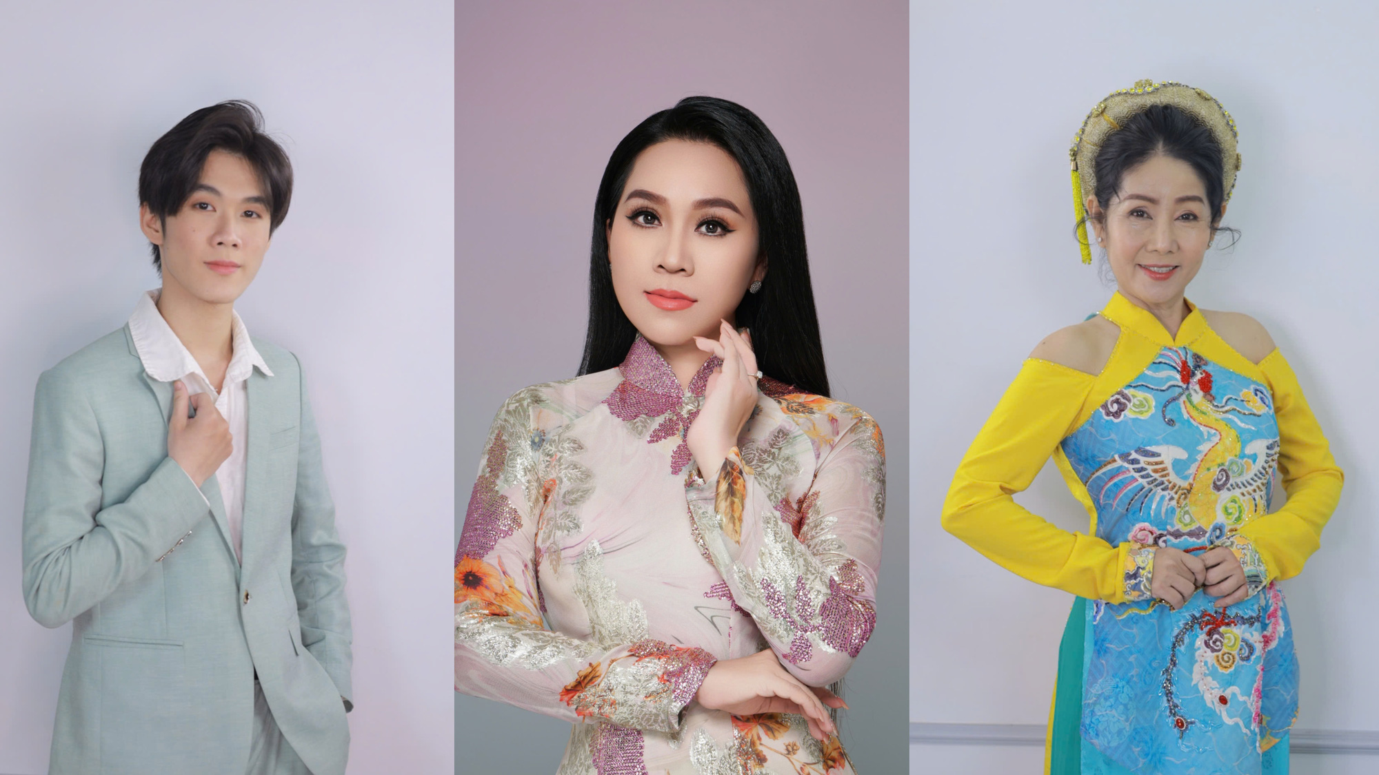 Οι Hong Phuong, Kim Thoa, Tieu Linh Vu τραγουδούν στη μνήμη του καλλιτέχνη Vu Linh - Φωτογραφία 1. Hồng Phượng, Kim Thoa, Tiểu Linh Vũ hát tưởng nhớ nghệ sĩ Vũ Linh - Ảnh 1.