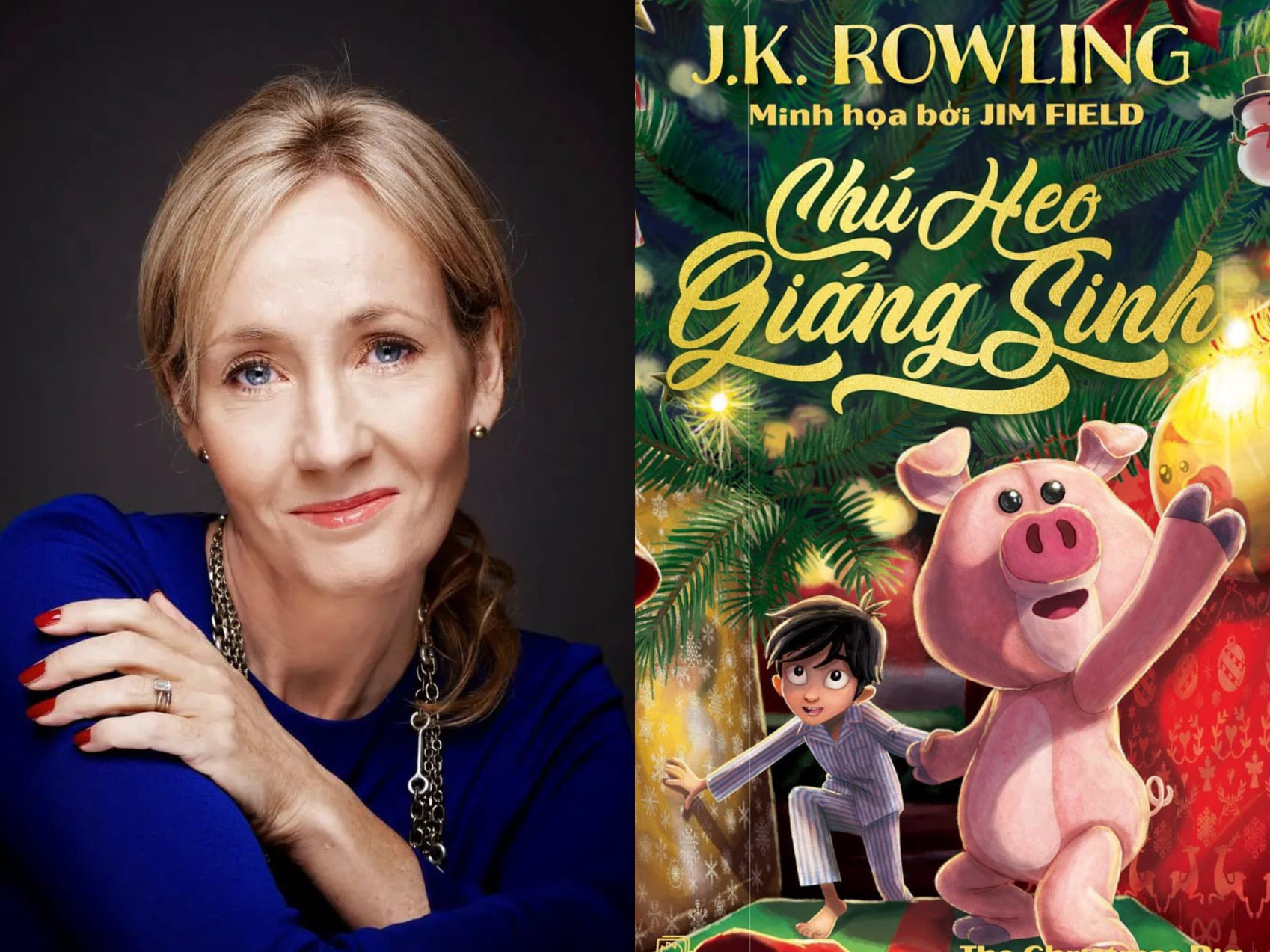 Chú heo Giáng sinh của J.K. Rowling: Để có dũng khí vượt qua mất mát, đổi thay - Ảnh 1.