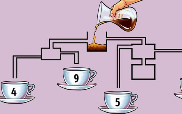 Cốc nào đầy nước trước tiên? - Ảnh 3.