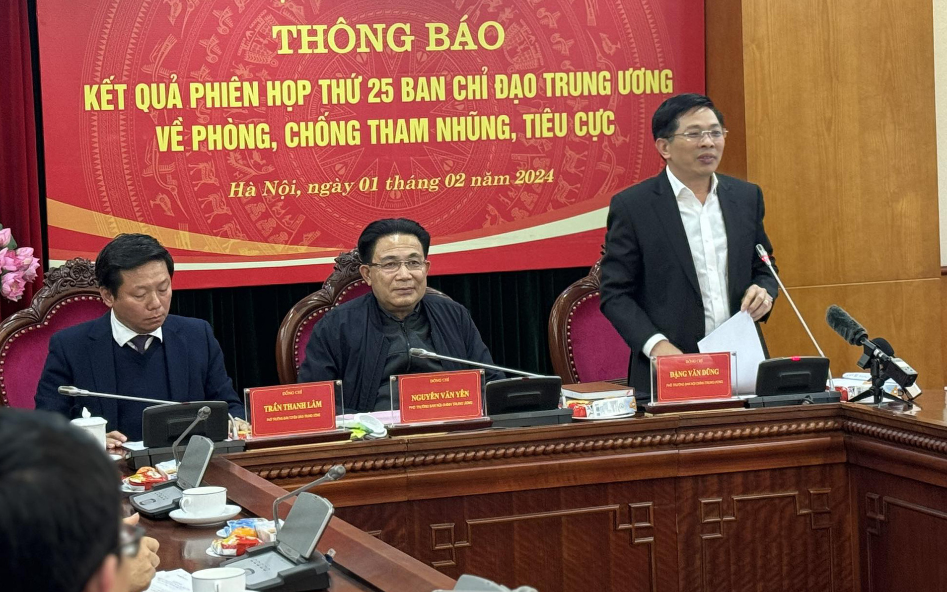 Ban Chỉ đạo Trung ương về phòng chống tham nhũng, tiêu cực bổ sung 2 đại án vào diện theo dõi