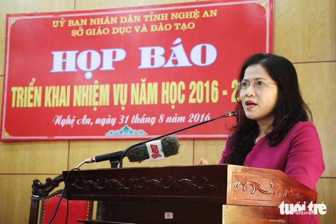 Bí thư đảng ủy khối ở Nghệ An làm thứ trưởng Bộ Giáo dục và Đào tạo- Ảnh 1. Bà Nguyễn Thị Kim Chi - tân thứ trưởng Bộ Giáo dục và Đào tạo - Ảnh: DOÃN HÒA