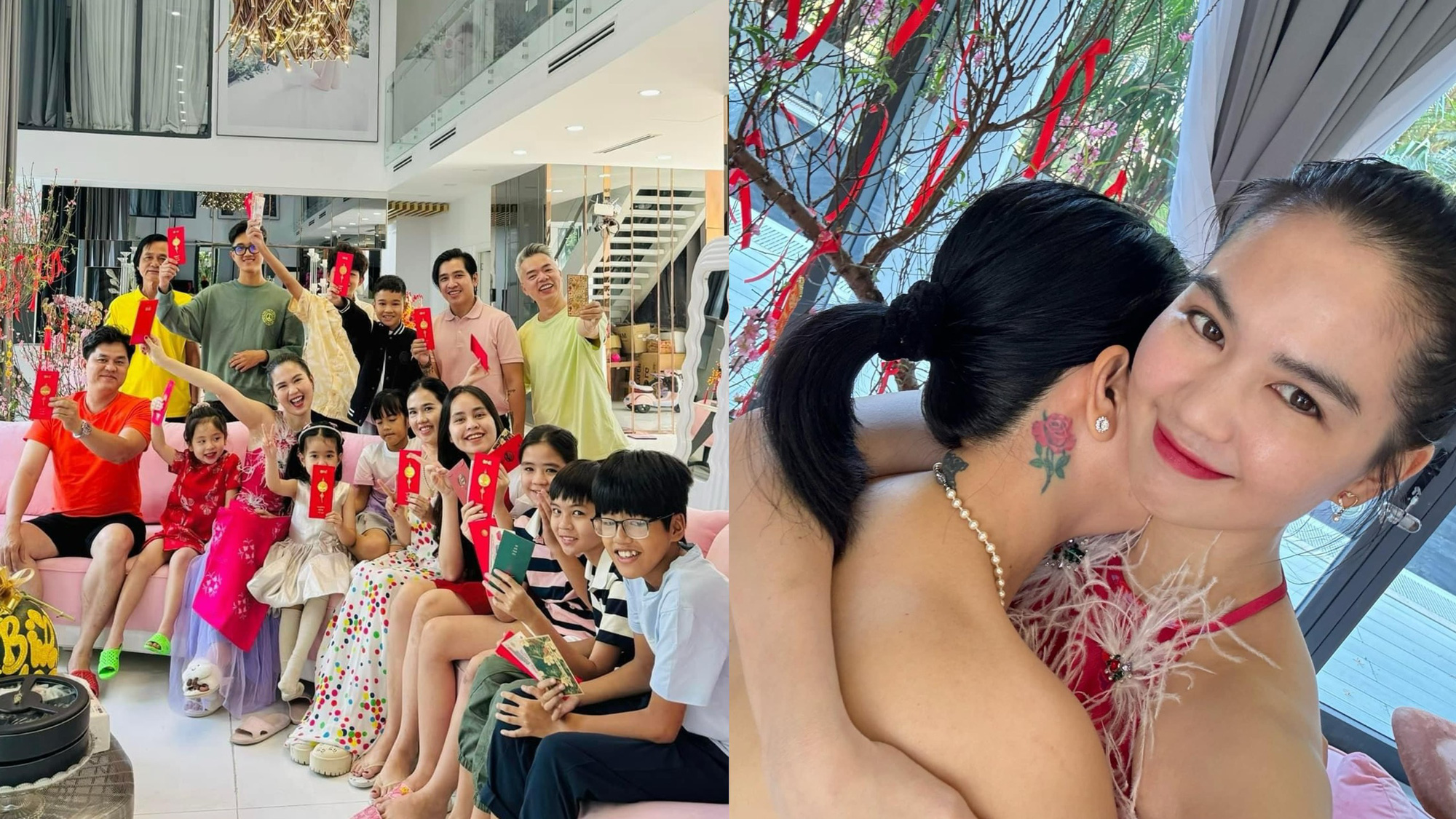 ゴック・トリンさんは新年初日に家族と再会 - 写真: FBNV