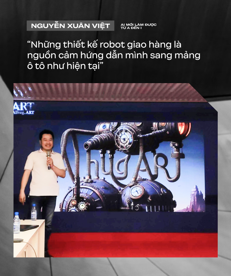 Nhiếp ảnh gia Việt nổi tiếng với concept VinFast: 'AI mới chỉ hỗ trợ thiết kế ô tô'- Ảnh 3.