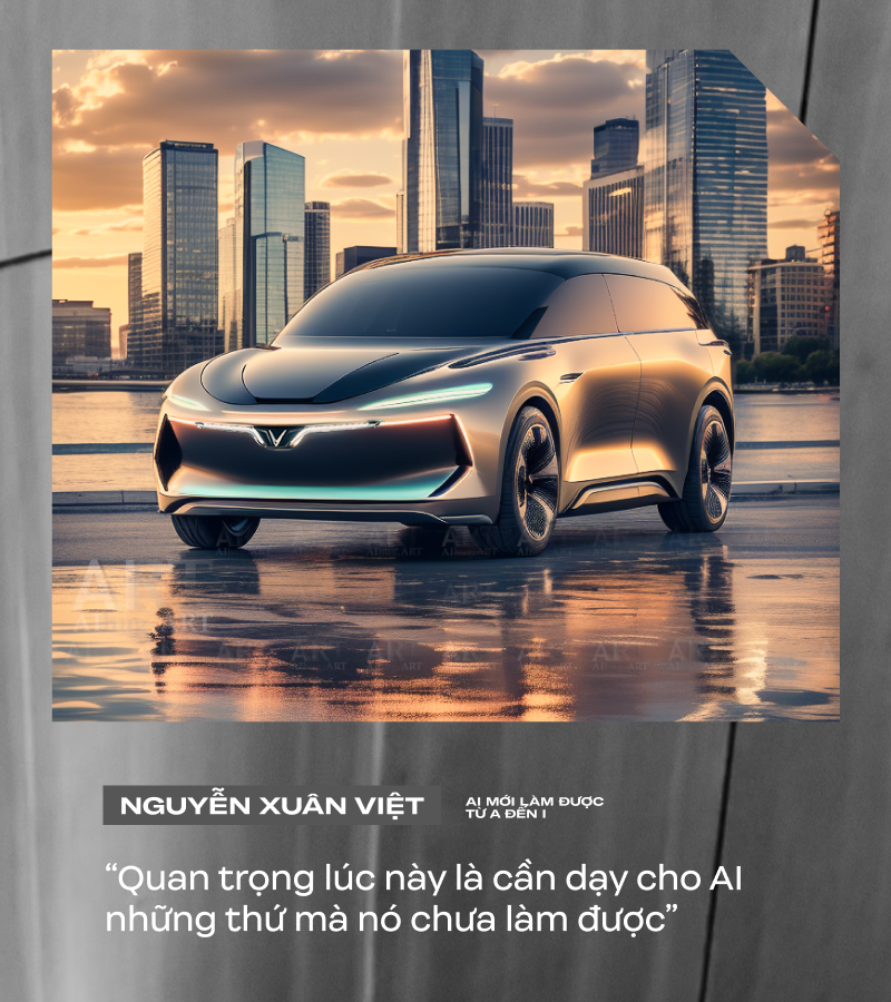 Nhiếp ảnh gia Việt nổi tiếng với concept VinFast: 'AI mới chỉ hỗ trợ thiết kế ô tô'- Ảnh 11.