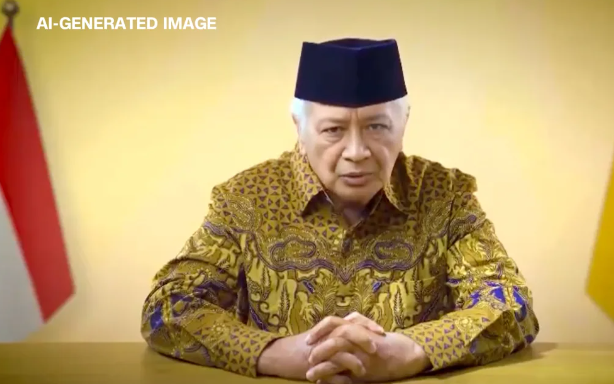 Dân Indonesia đi bầu tổng thống, bất ngờ được tặng sô cô la Valentine- Ảnh 7. Bầu cử ở Indonesia, dùng cả deepfake để thu hút cử tri