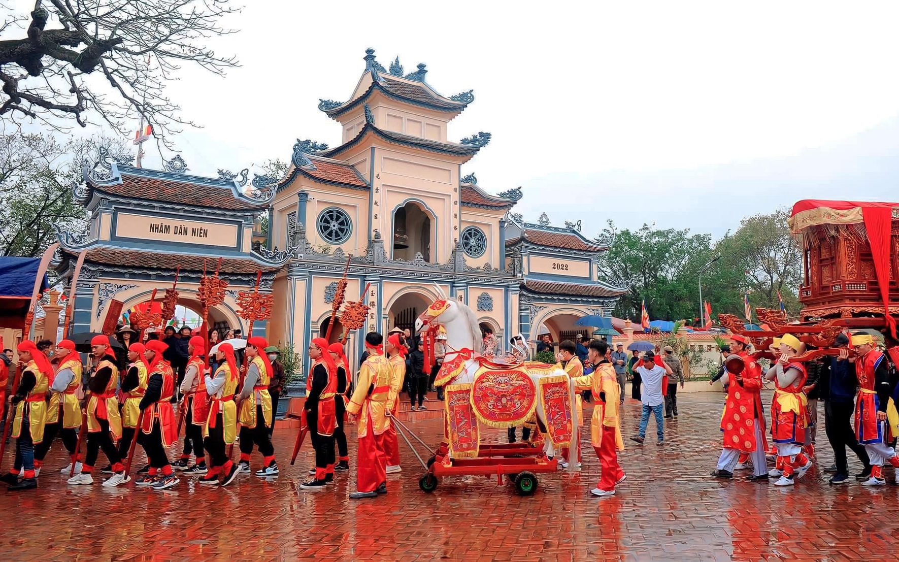 Khoảnh khắc Tết của tôi: Chầm chậm đón Tết ở Ninh Thuận- Ảnh 7. Đầu xuân về mảnh đất Xuân Trường, du xuân làng Hành Thiện