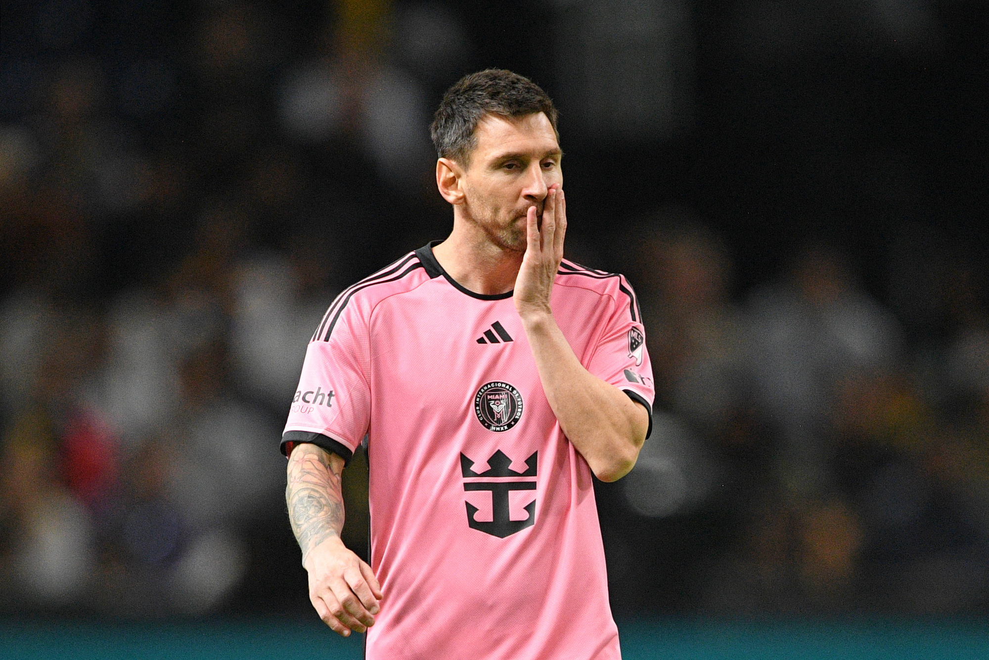 インテル・マイアミがアル・ナスルに敗れた試合で、メッシの出場時間はわずか13分だった - 写真: REUTERS