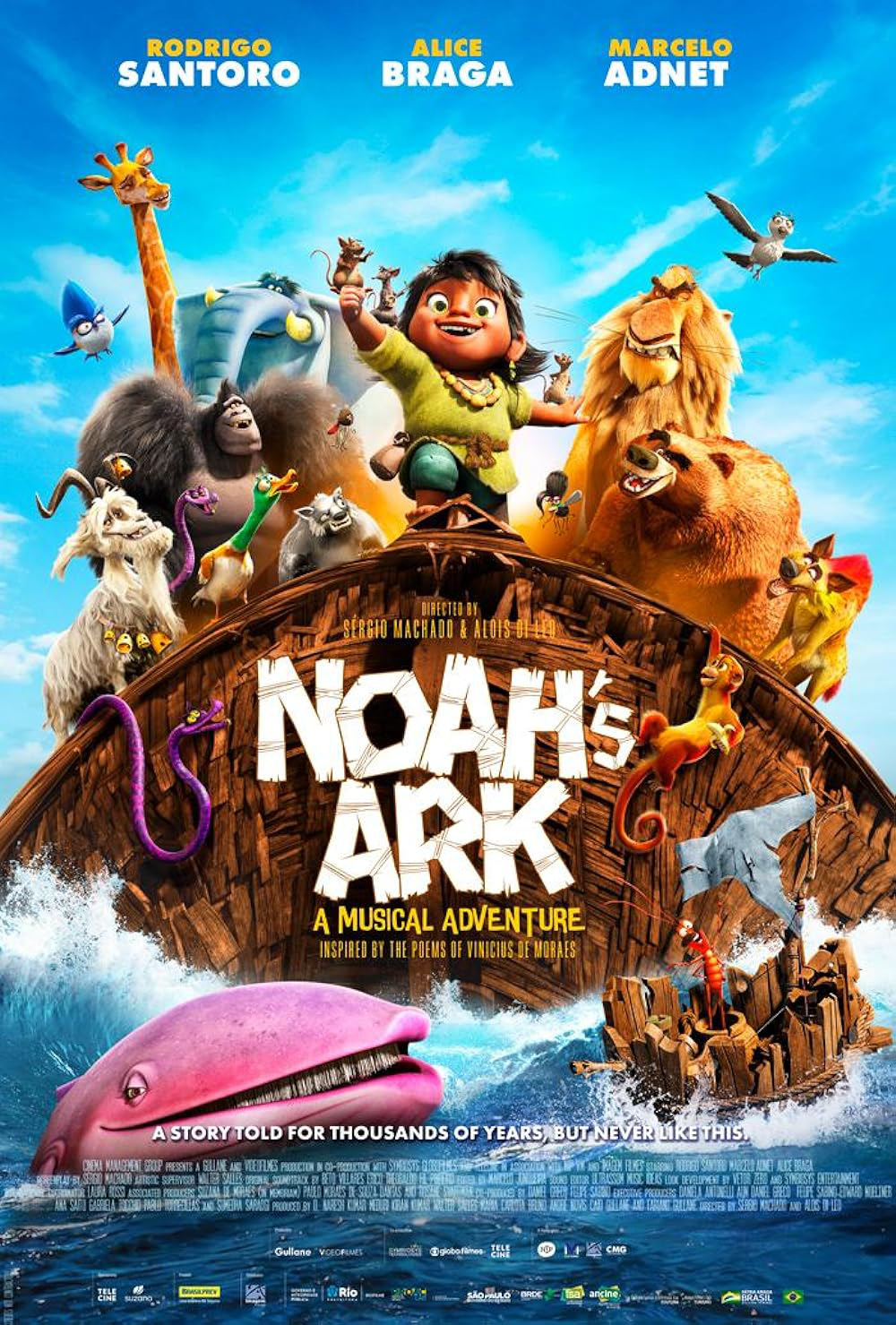 Phim hoạt hình Đấu trường muôn thú lấy cảm hứng từ con tàu Noah - Ảnh: IMDB