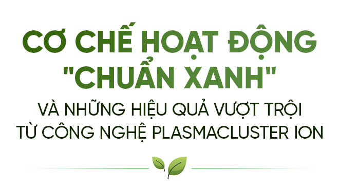 Công nghệ diệt khuẩn chuẩn xanh Plasmacluster ion từ Sharp - Tự hào hai thập kỷ mang lại cuộc sốn - Ảnh 1.