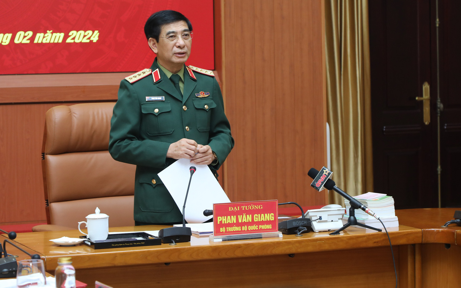 Đại tướng Phan Văn Giang: Công nghiệp quốc phòng nước ta tự chủ rất cao- Ảnh 2. Đại tướng Phan Văn Giang lưu ý về đổi mới, đột phá nhiệm vụ huấn luyện trong quân đội