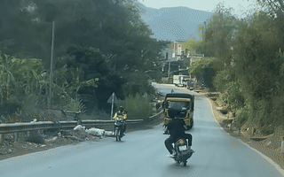 Xuyên đêm truy tìm thanh niên lạng lách, đánh võng trên quốc lộ 6