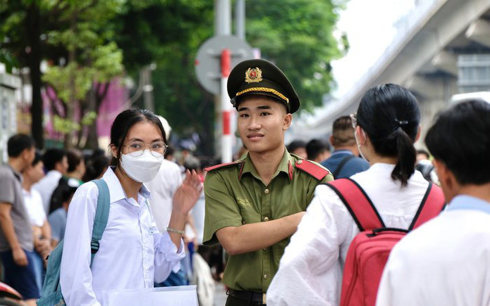Học viện An ninh nhân dân công bố chỉ tiêu tuyển sinh năm 2024- Ảnh 2. Học viện Cảnh sát nhân dân công bố chỉ tiêu tuyển sinh 4 vùng