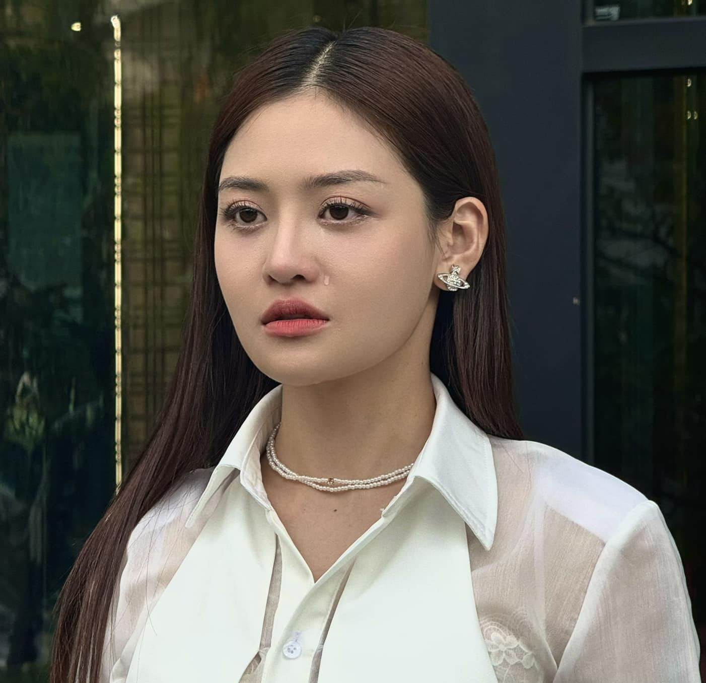 តារាសម្តែង Thuy Anh ដើរតួជា Nhu Y ក្នុងរឿង Us of 8 Years Later - រូបថត៖ អ្នកផលិត Những giọt nước mắt rơi của Như Ý khi Lâm từ chối tình cảm của mình - Ảnh: ĐPCC