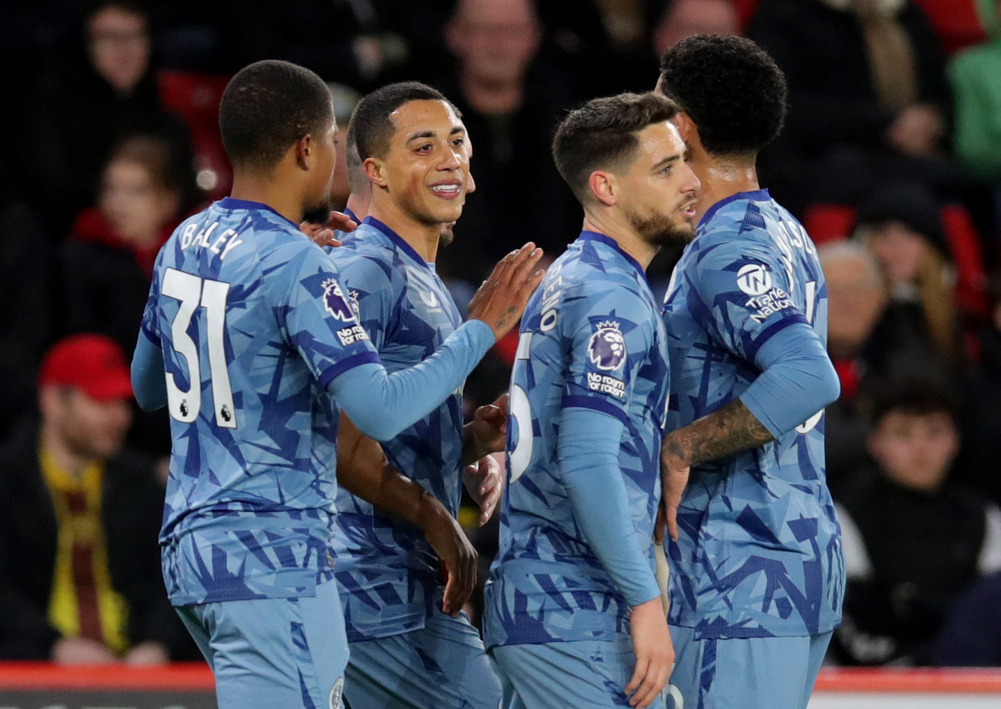 Aston Villa giành chiến thắng đậm 5-0 trước Shieffield United - Ảnh: REUTERS